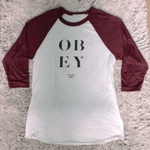 Obey Baseball Shirt
